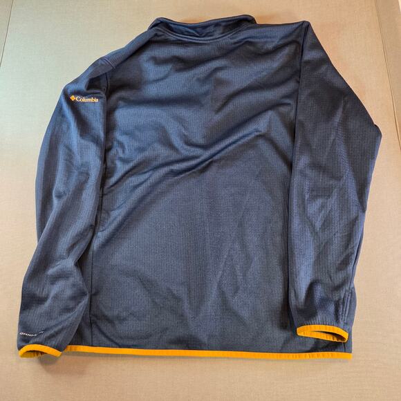 Columbia Notre Dame Irish Omni-Wick 1/4 Zip Pullover Blue XL - Picture 2 of 15